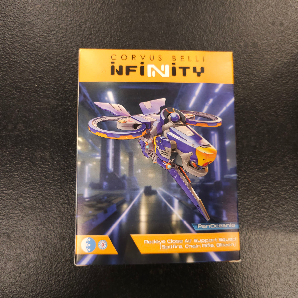 Redeye Cloak Air Support Squadron (Spitfire, Chain Rifle, Blitzen) - back packaging