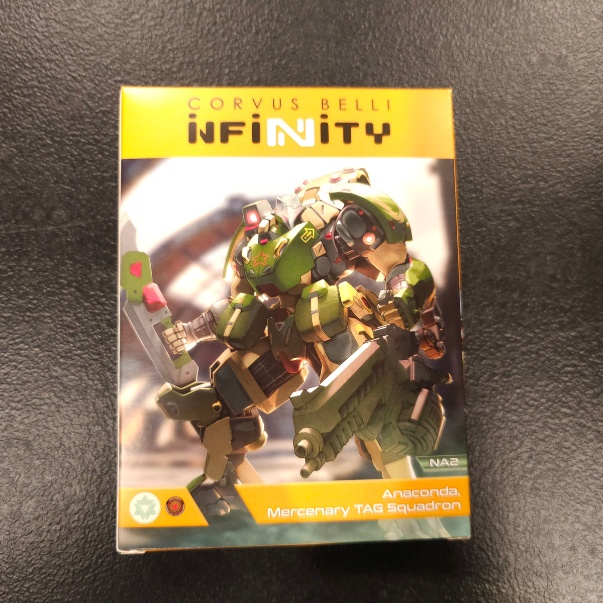 Anaconda, Mercenary TAG Squadron - back packaging