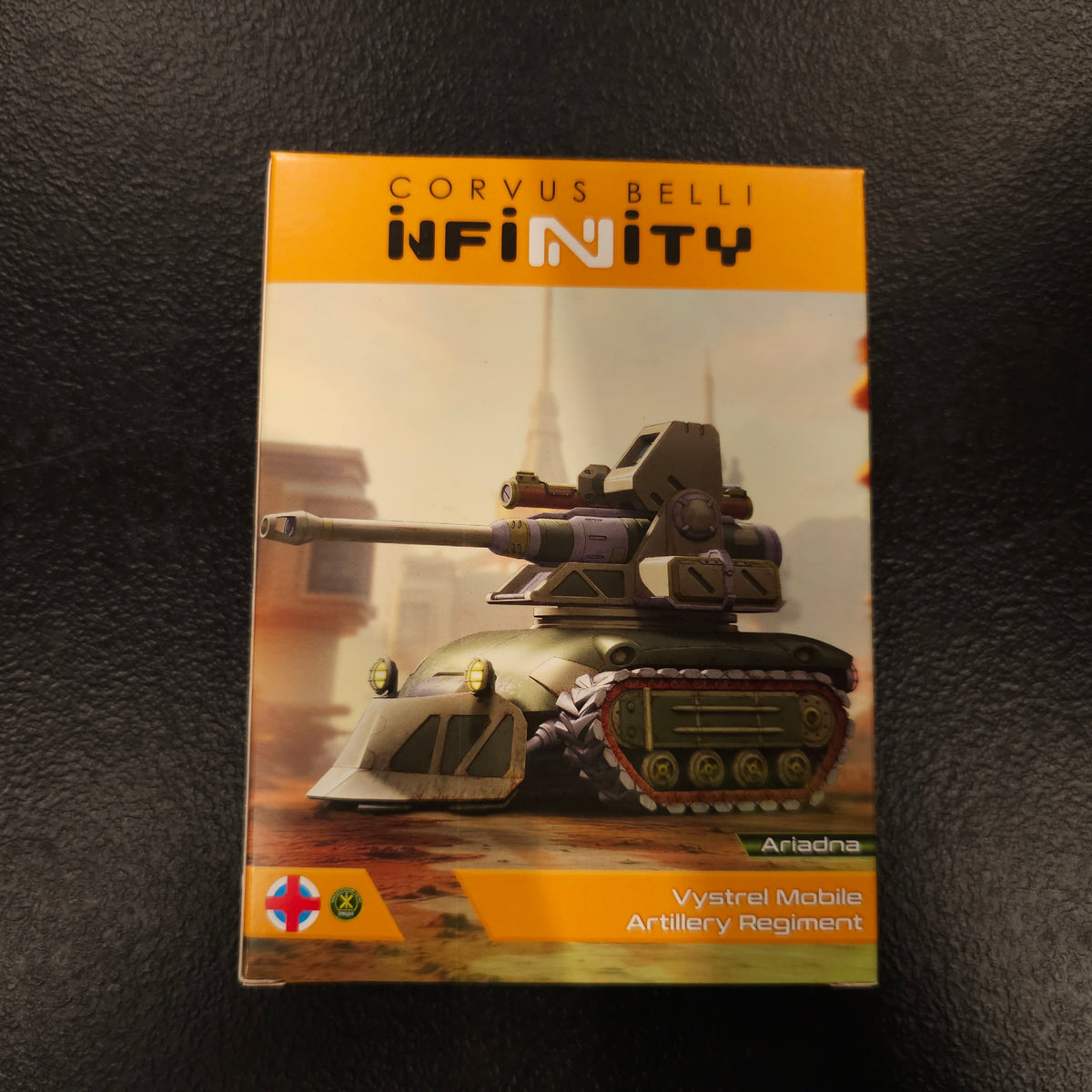 Vystrel Mobile Artillery Regiment - front packaging