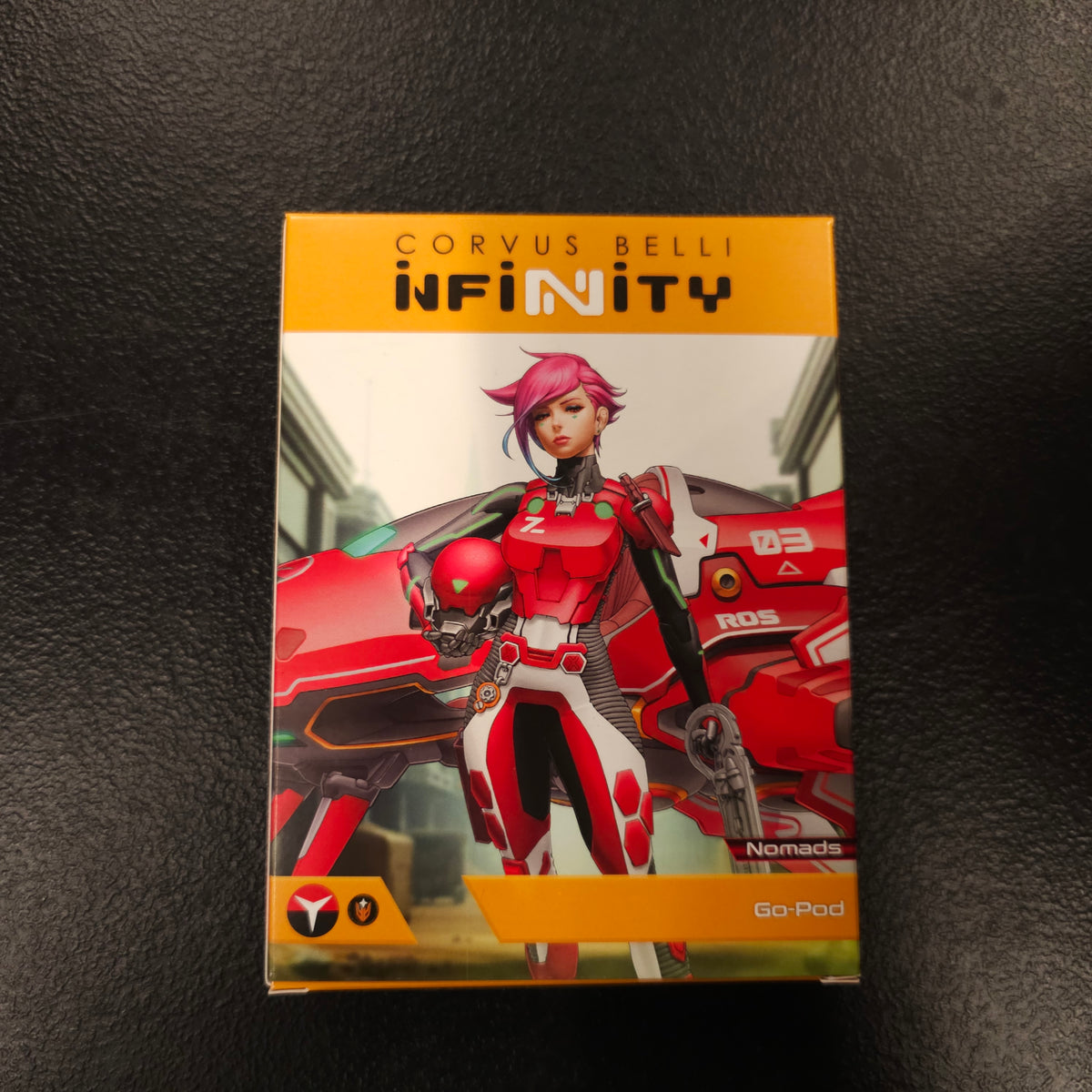 Go-Pod - front packaging