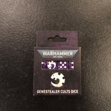 Genestealer Cults Dice Set (2024) - front packaging