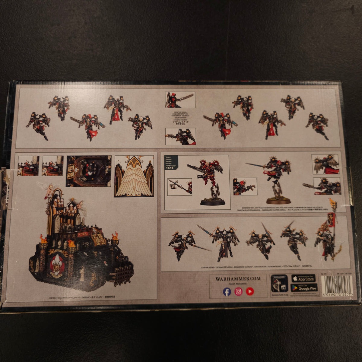 Army of Faith Battleforce - back packaging