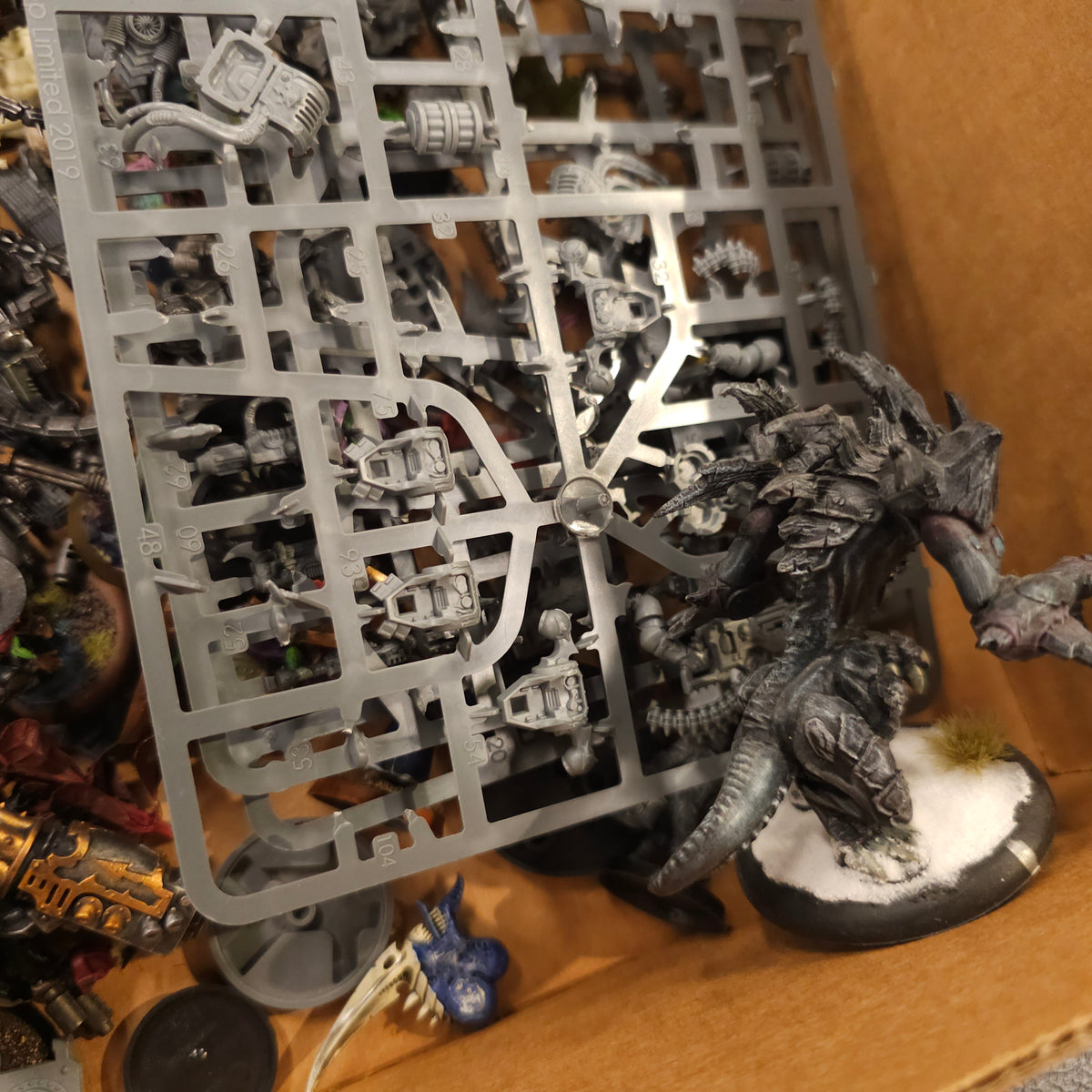 Large Random Bits Box - Sprues, Vehicles and Mixed Miniatures - contents view 5