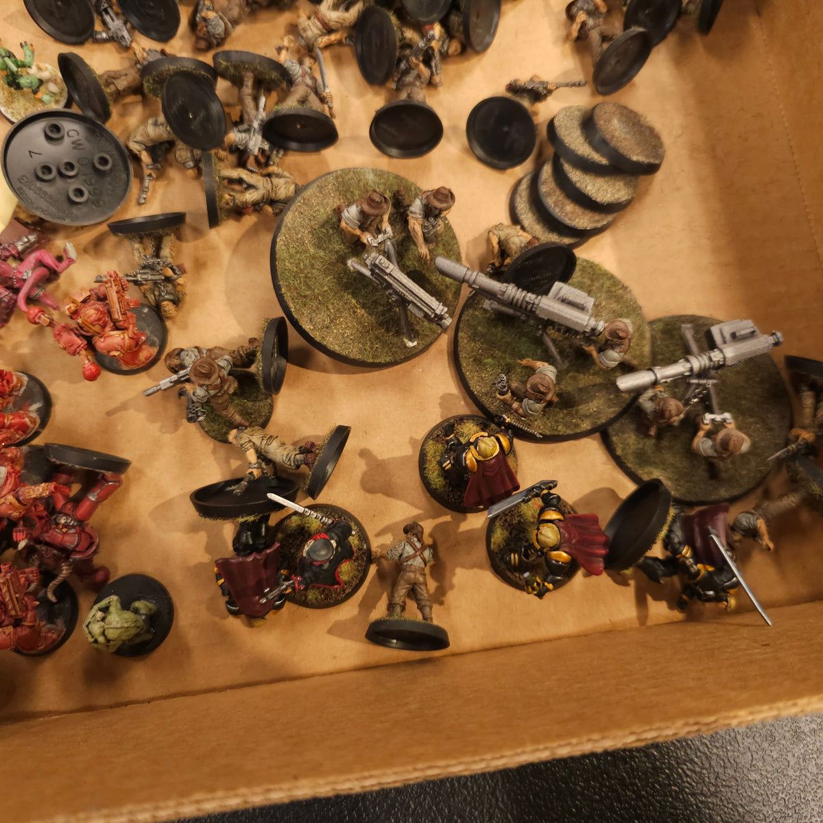 Random Bits Box - Infantry, Heavy Weapons and Bases - contents view 5