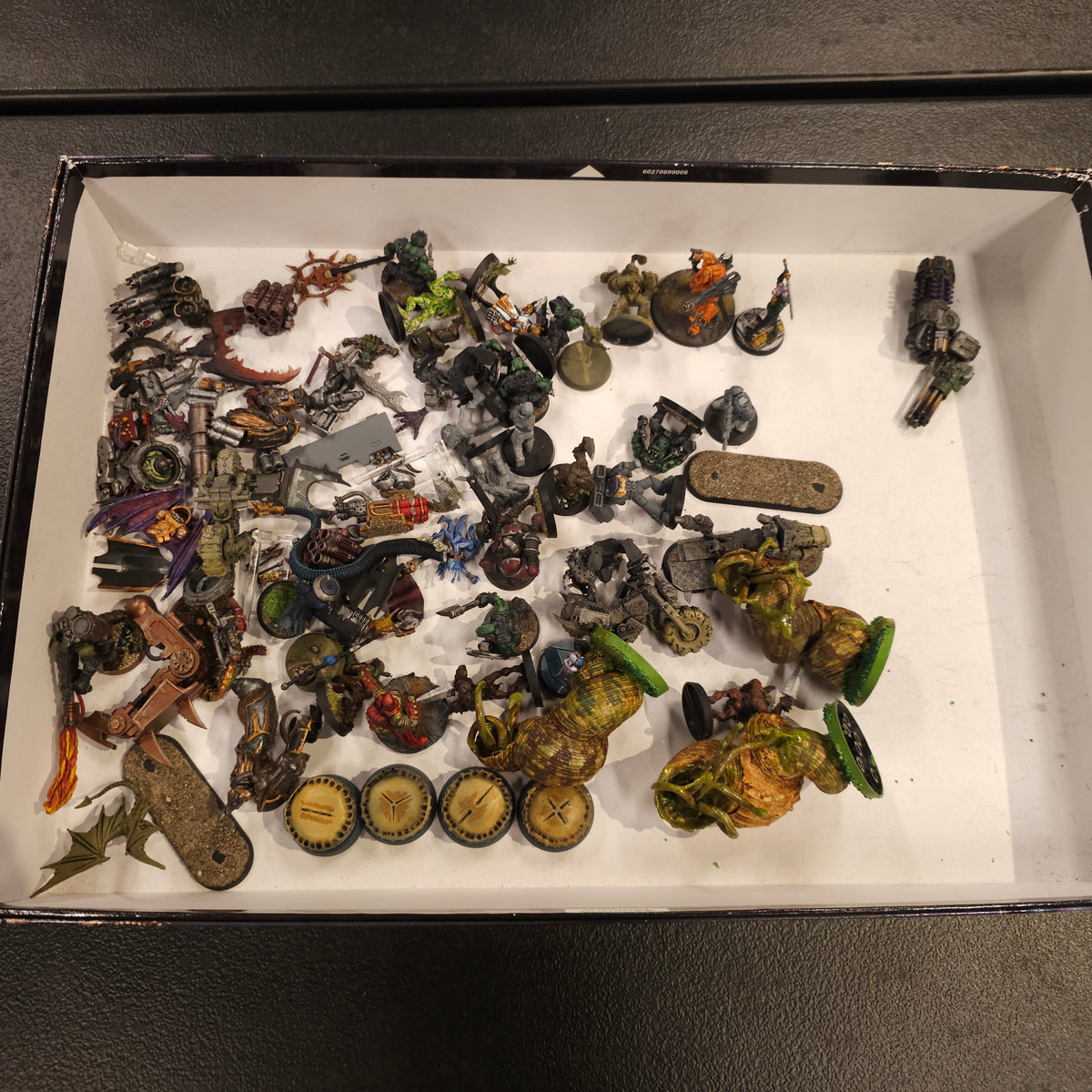 Random Bits Box - Monsters, Wings and Mixed Miniatures - contents view 1
