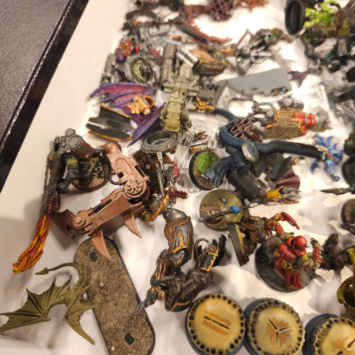 Random Bits Box - Monsters, Wings and Mixed Miniatures - contents view 2