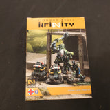 Kibervolk Patrol actual box — reverse showing printed contents and painted examples