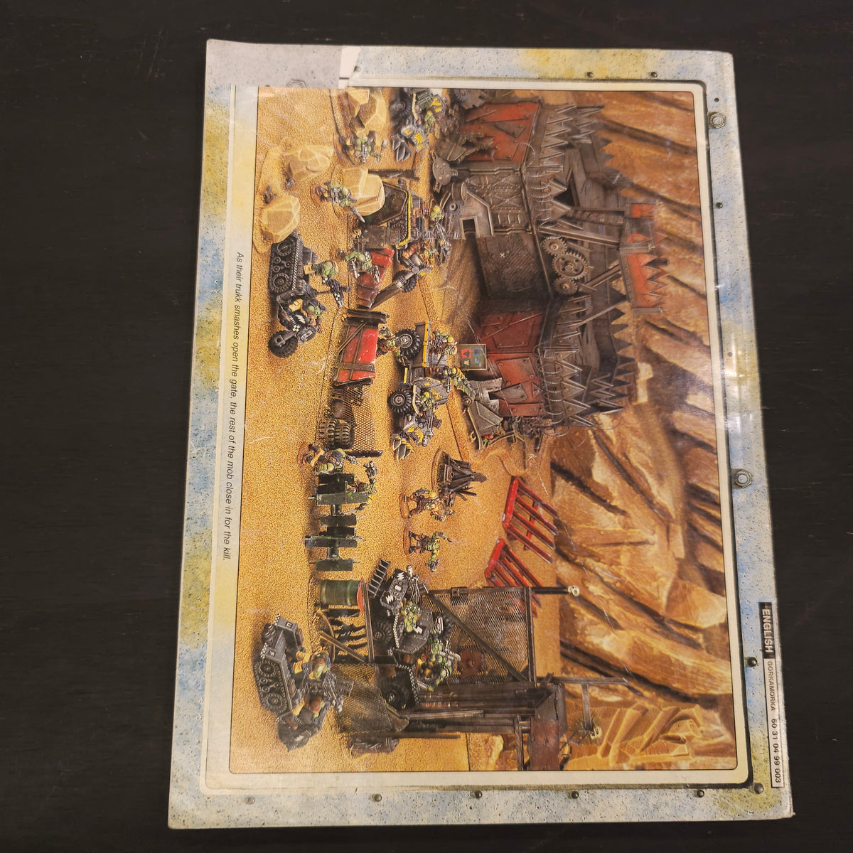Gorkamorka - Da Uvver Book - 1st edition; 1997 - back cover