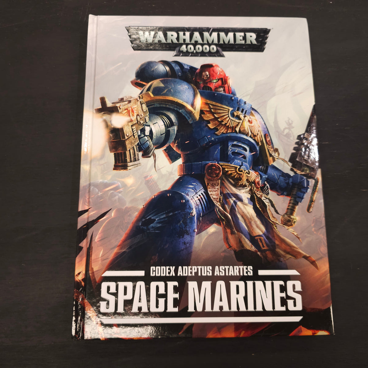 Warhammer 40,000 - Codex: Space Marines - 7th edition; 2015 - front cover