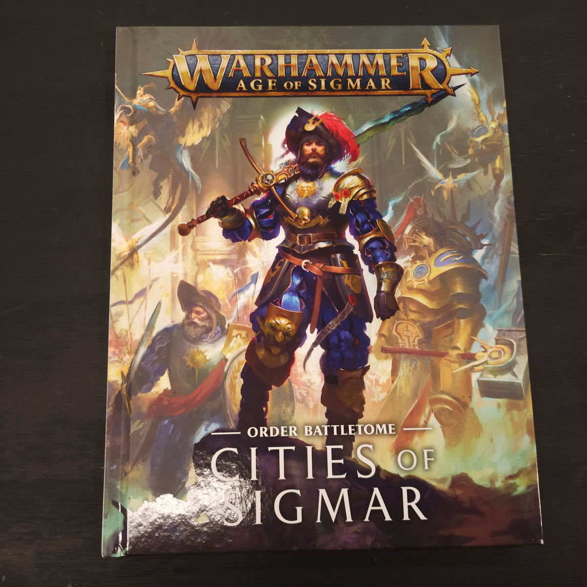 Age of Sigmar - Order Battletome: Cities of Sigmar - 2nd edition; 2019 (UK printing) - front cover