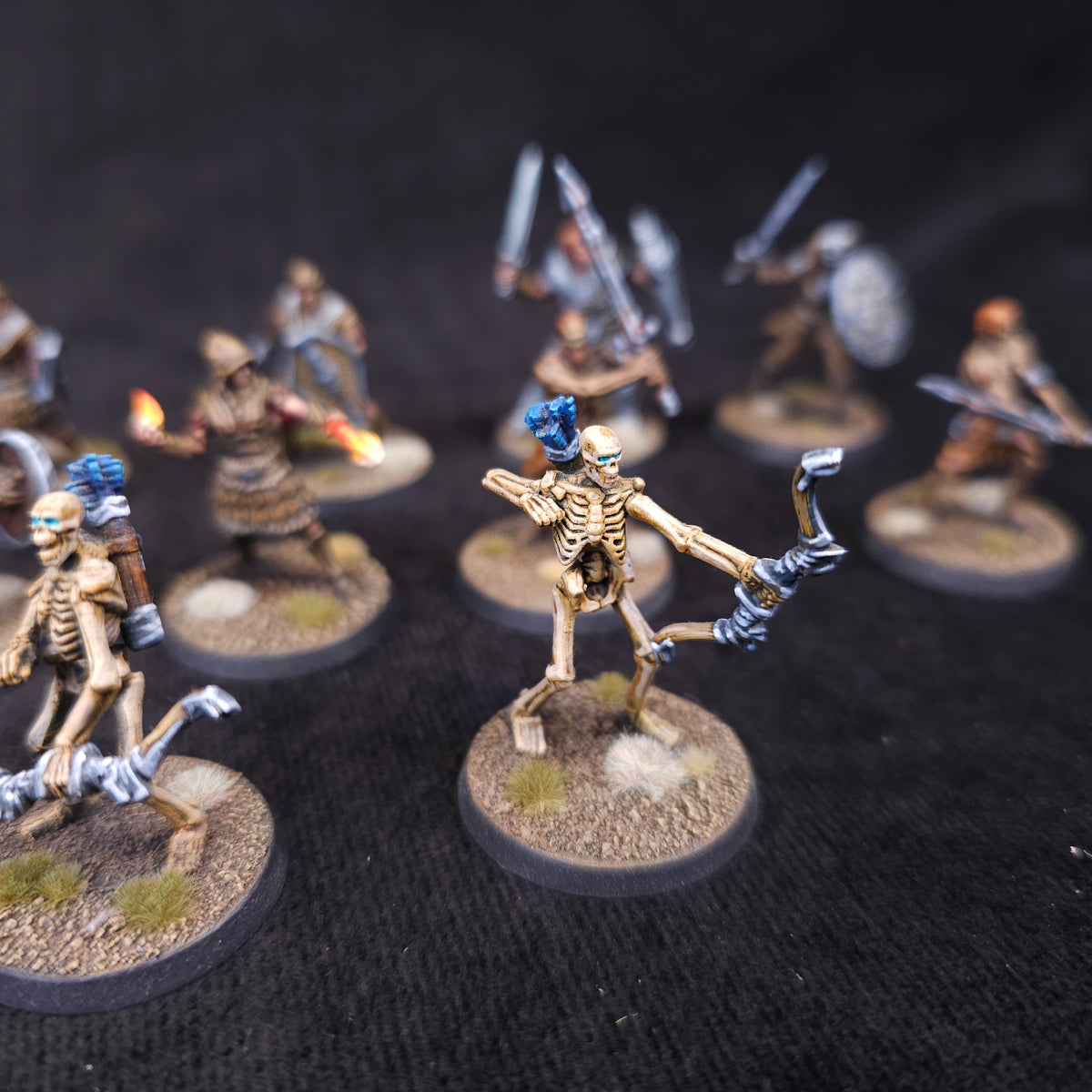 Skyrim mixed lot - painted miniatures detail 1