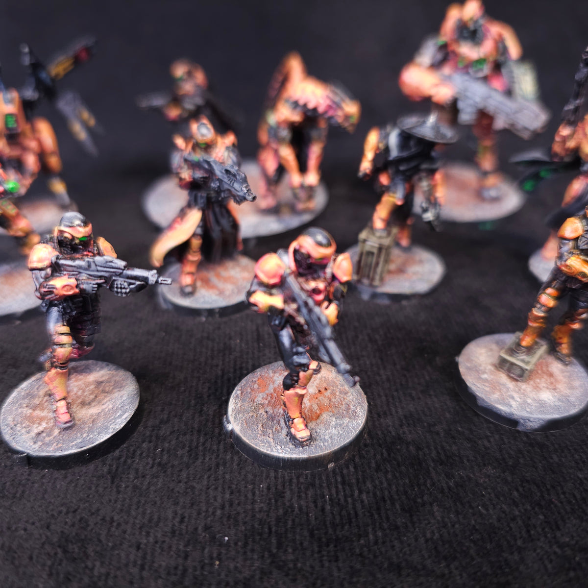 Yu Jing - painted miniatures detail 1