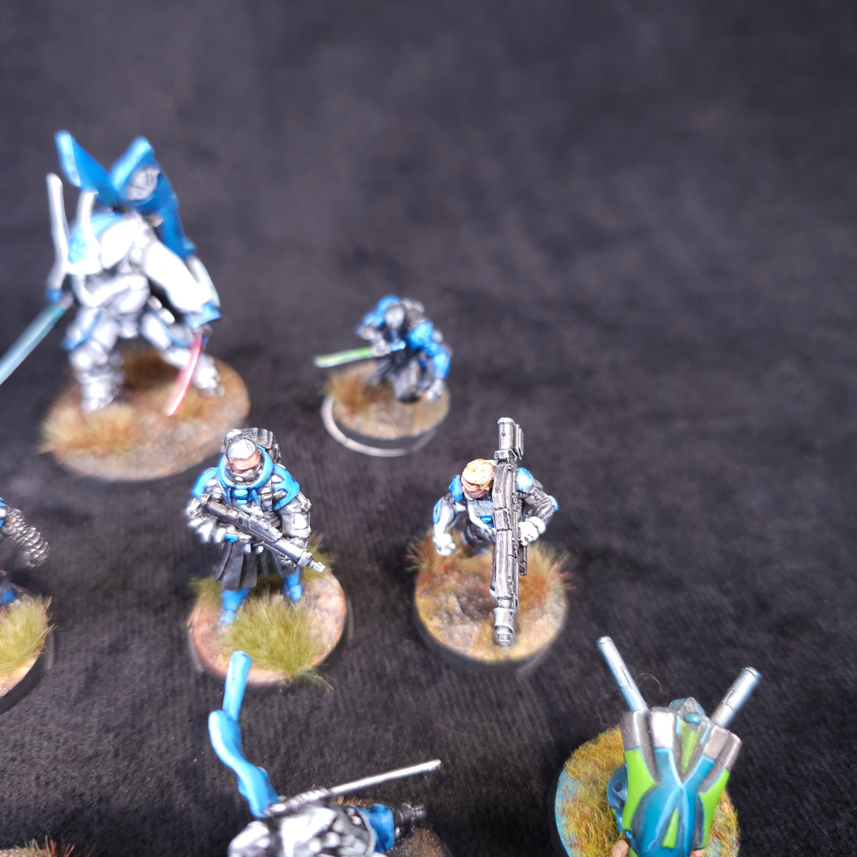 JSA - painted miniatures detail 7