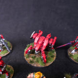 Large Nomads army - painted miniatures detail 2