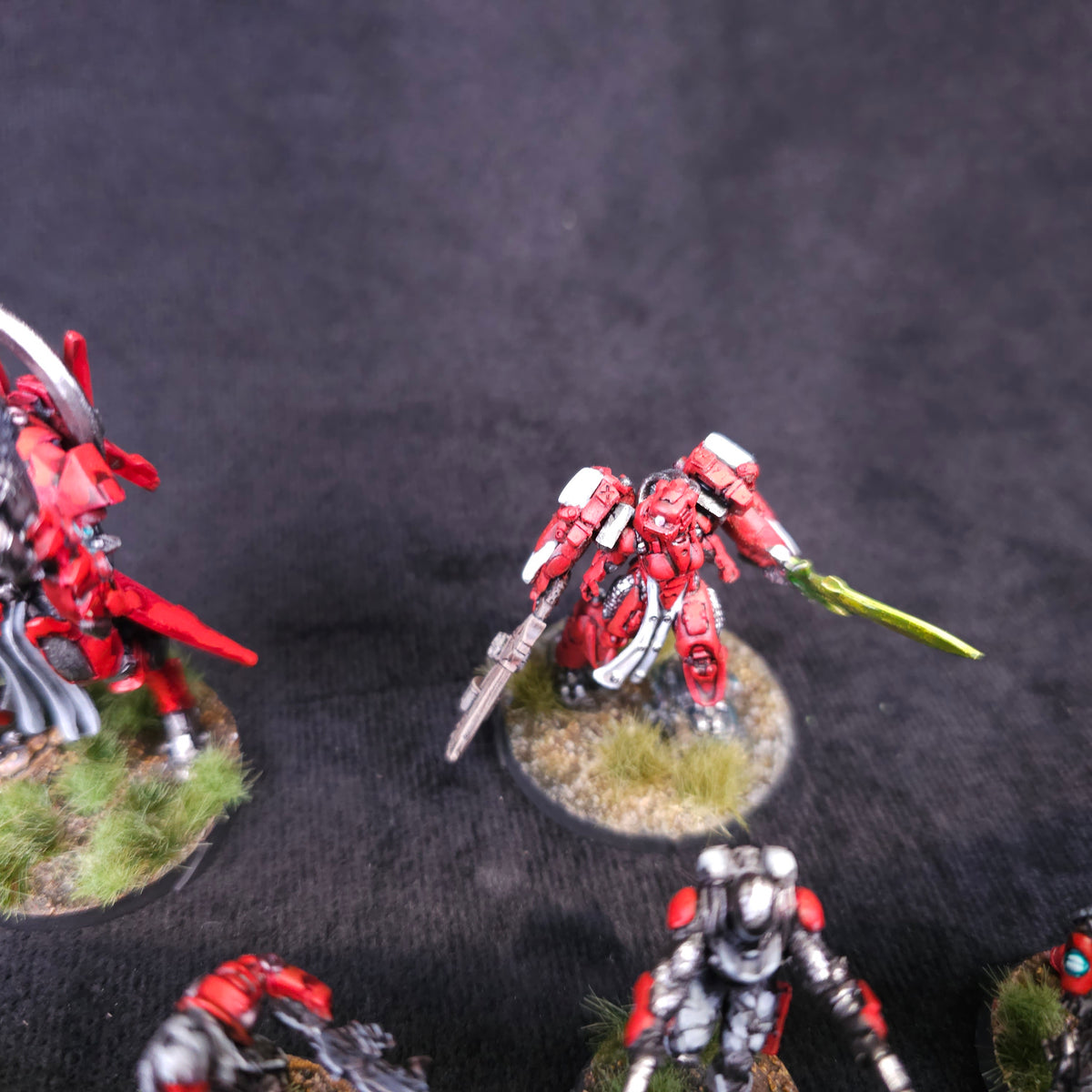 Large Nomads army - painted miniatures detail 4