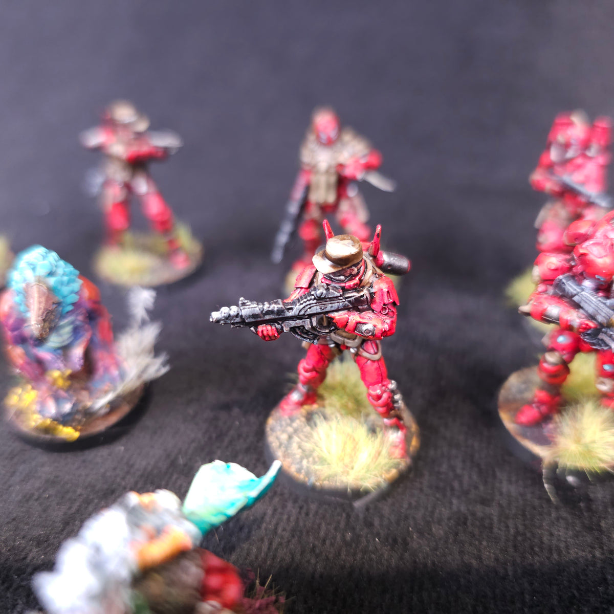 Mixed Nomads / Combined Army - painted miniatures detail 3