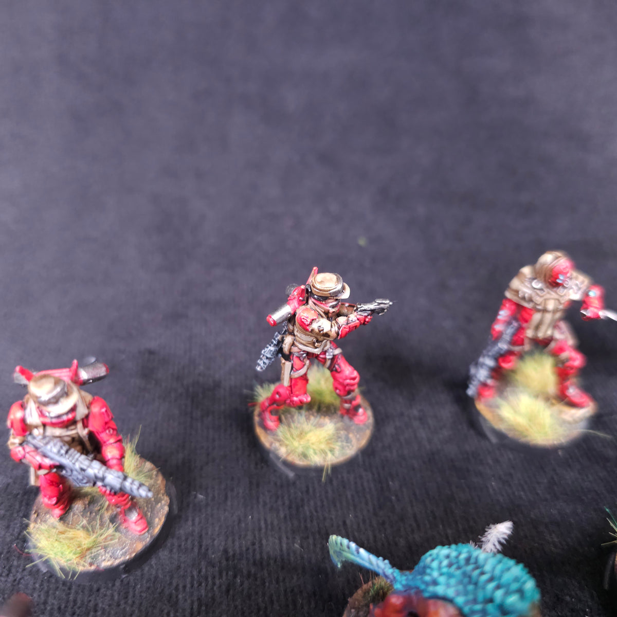 Mixed Nomads / Combined Army - painted miniatures detail 6
