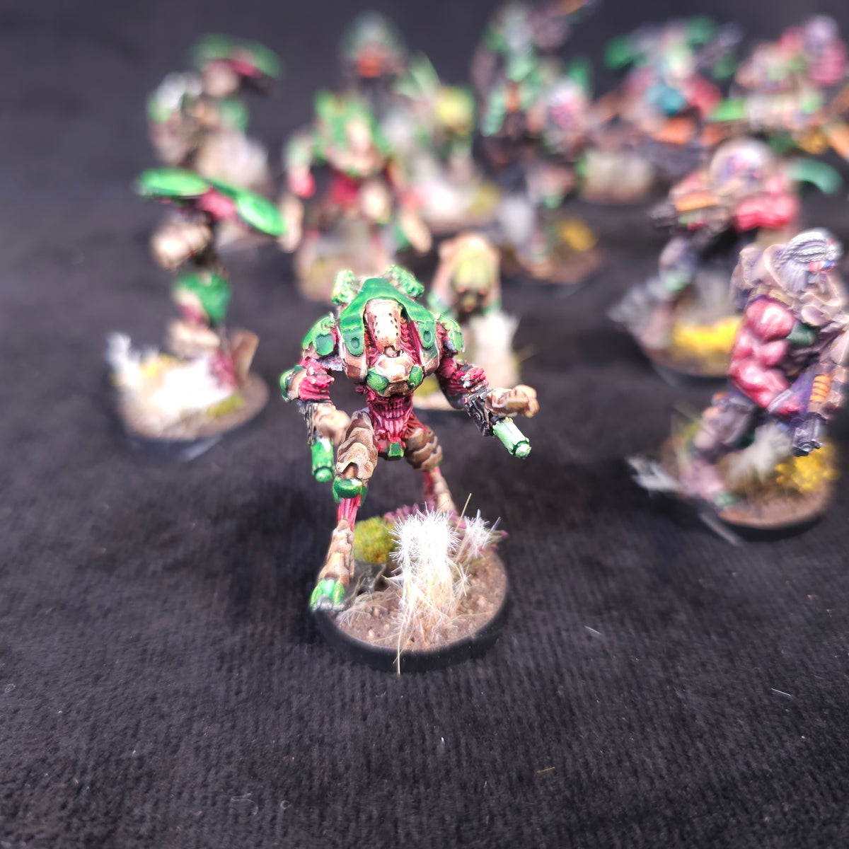 Combined Army - painted miniatures detail 1