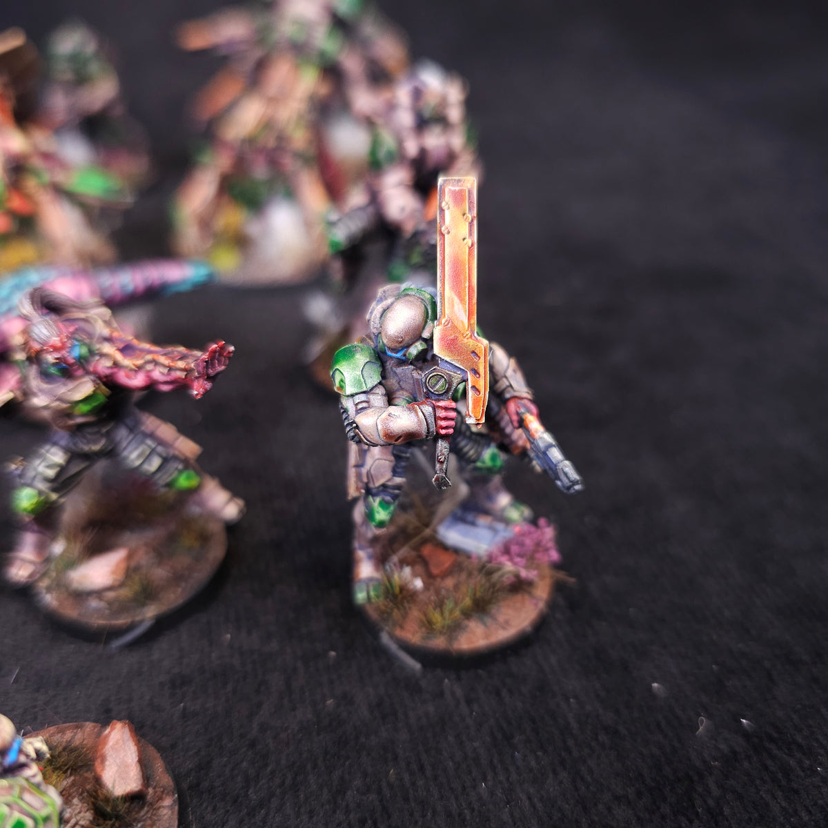 Combined Army - painted miniatures detail 3