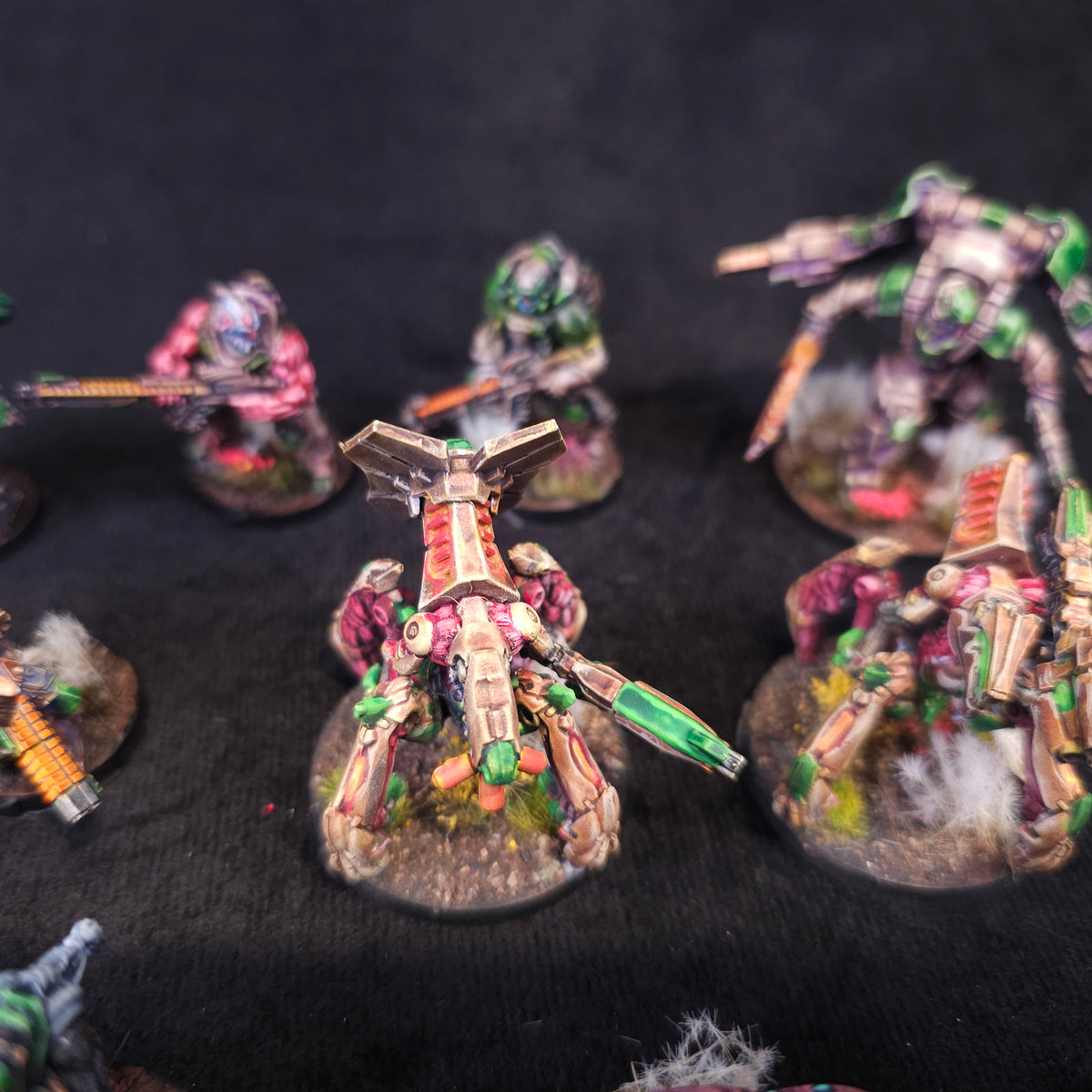 Combined Army - painted miniatures detail 6