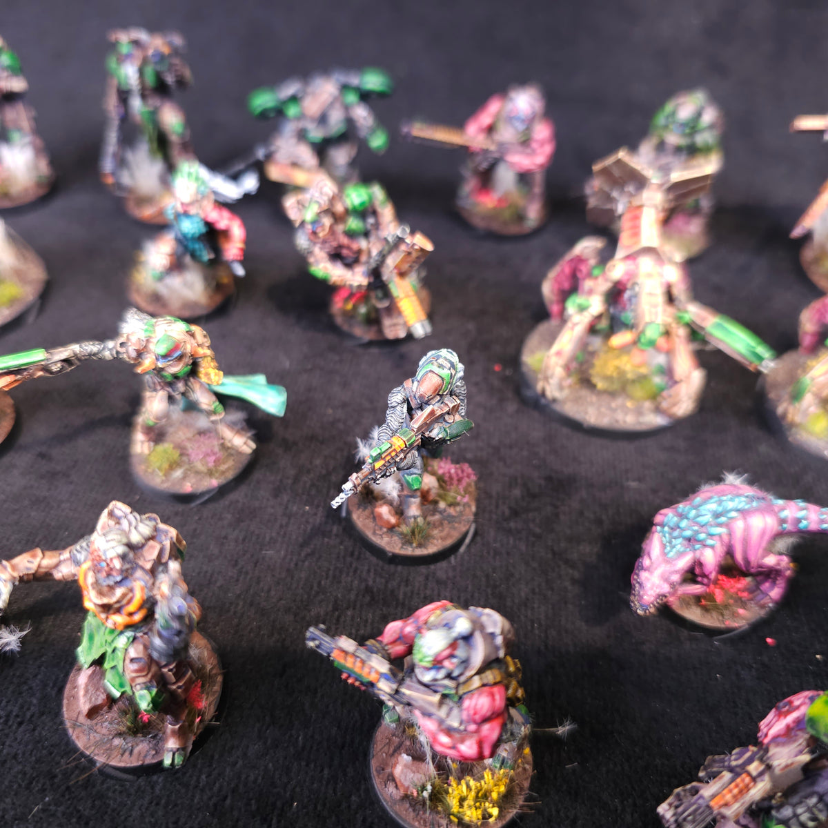 Combined Army - painted miniatures detail 10