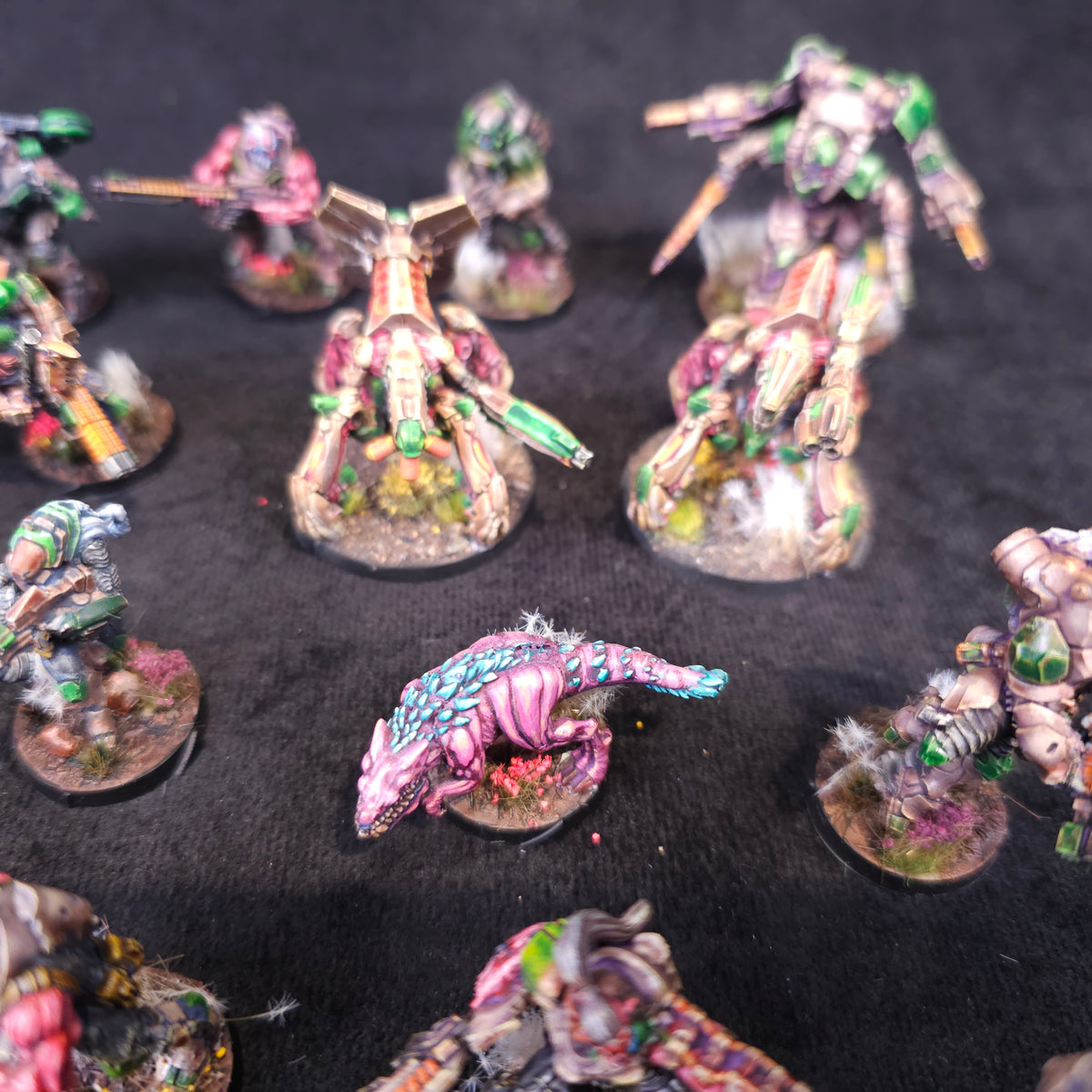 Combined Army - painted miniatures detail 11