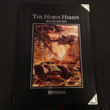 Book Seven: Inferno - Forge World Leatherbound Hardback — overview