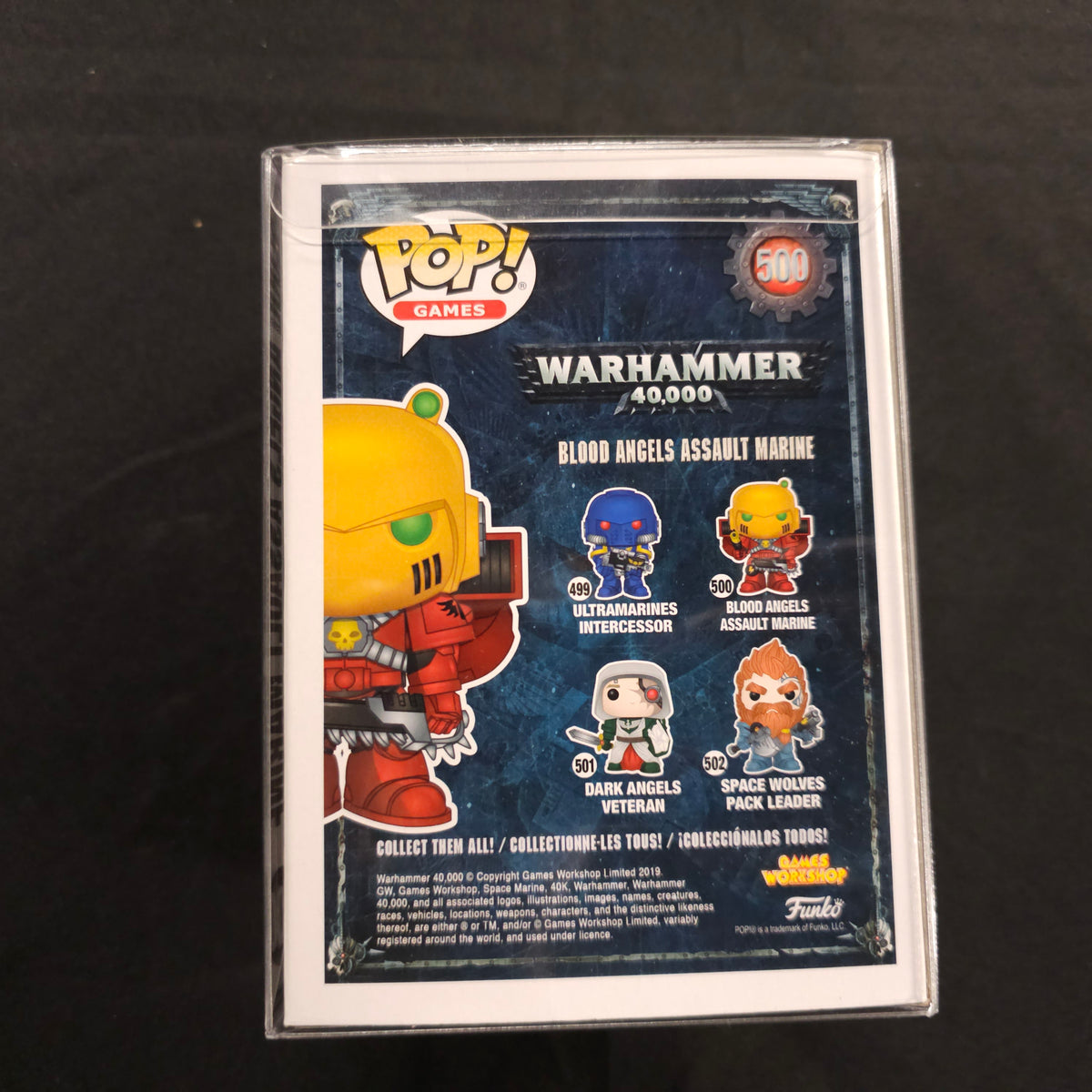 Blood Angels Assault Marine - Funko Pop! #500 — additional product photograph 2
