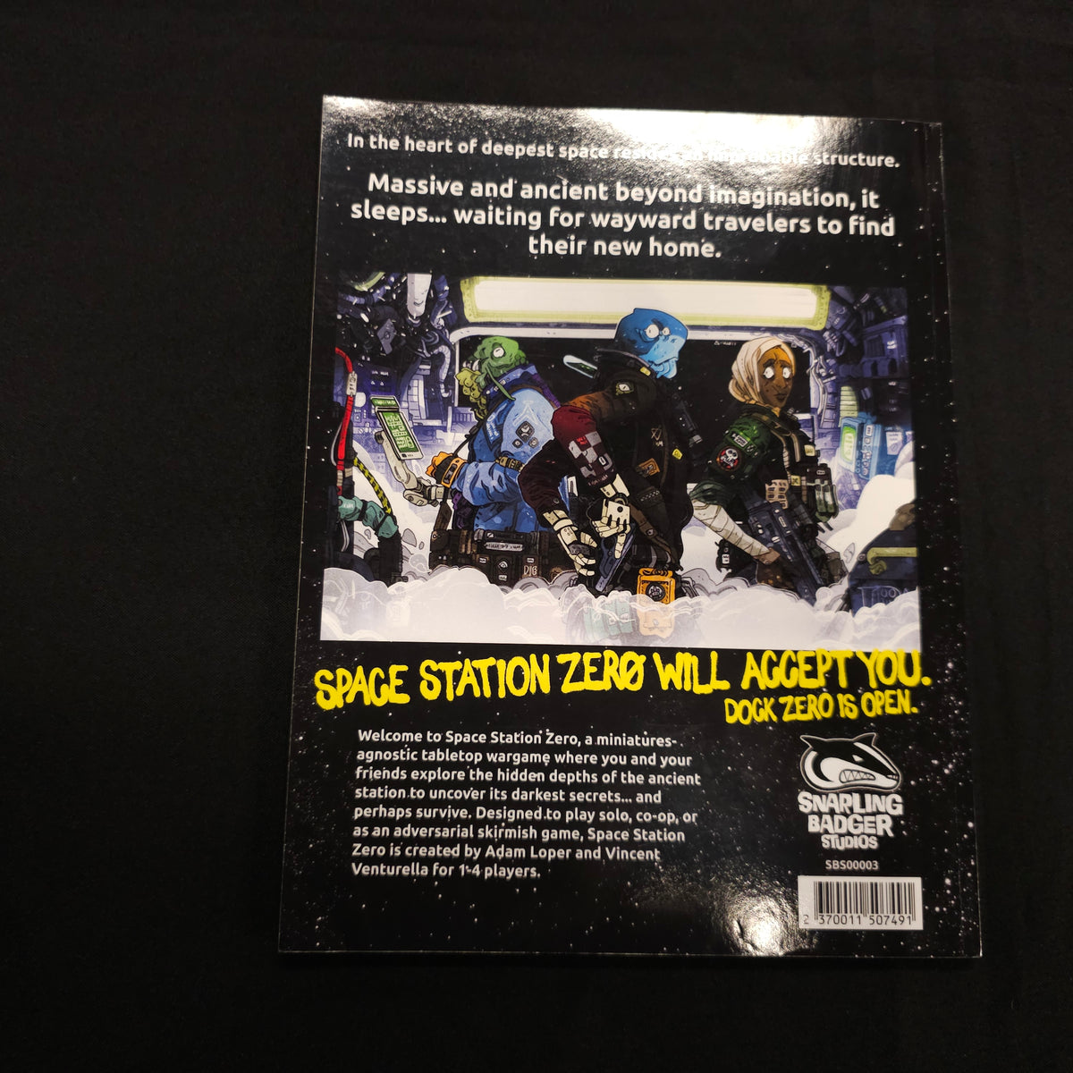 Space Station Zero - Rulebook — additional product photograph 2