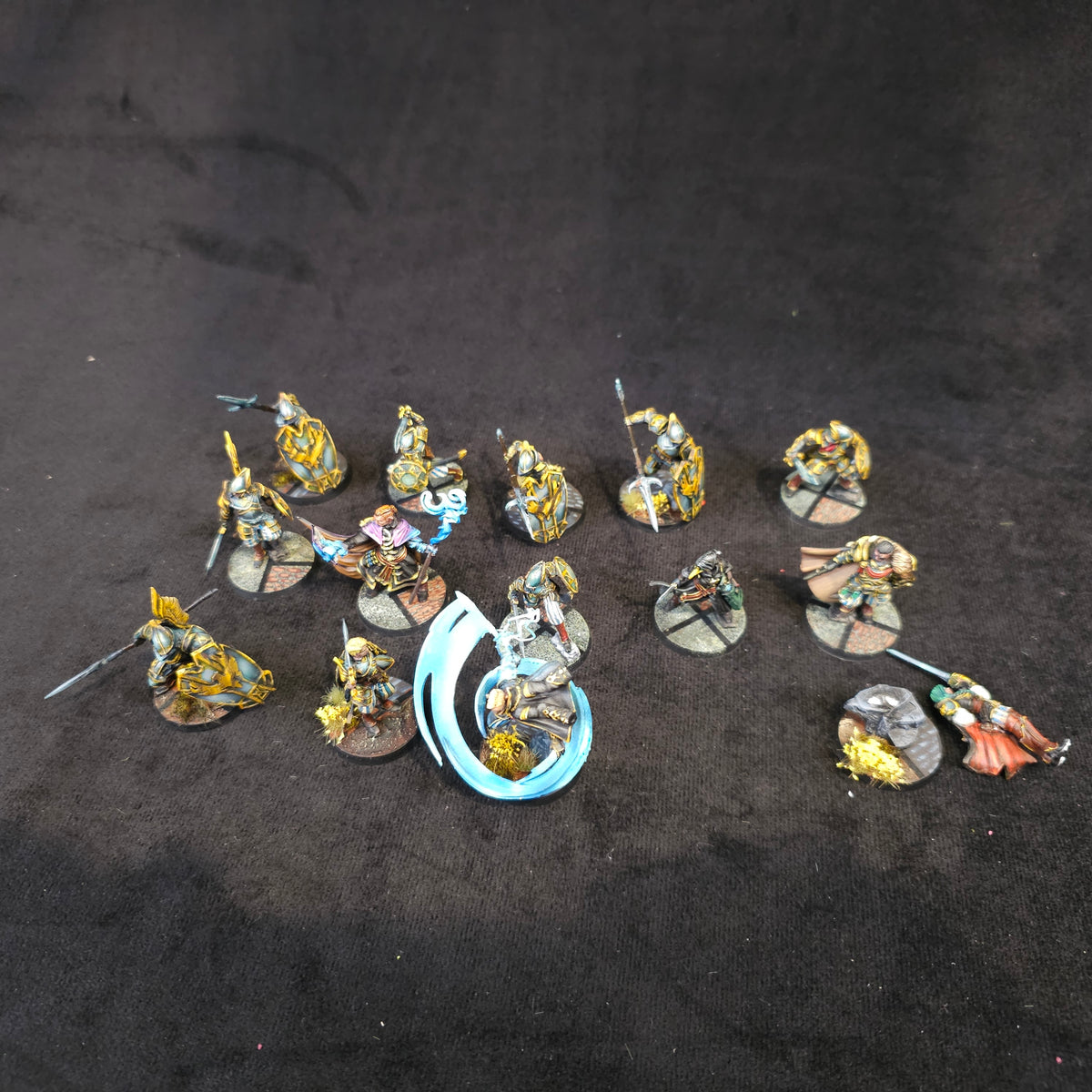 Gold Armoured Bloodfields — full lot overview