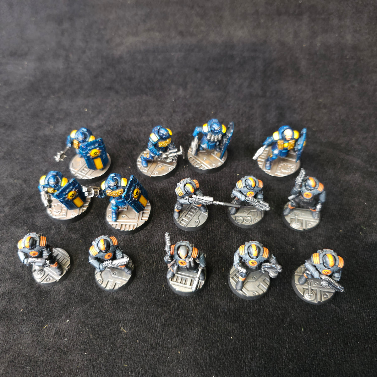 Necromunda Palanite Enforcers - full lot overview