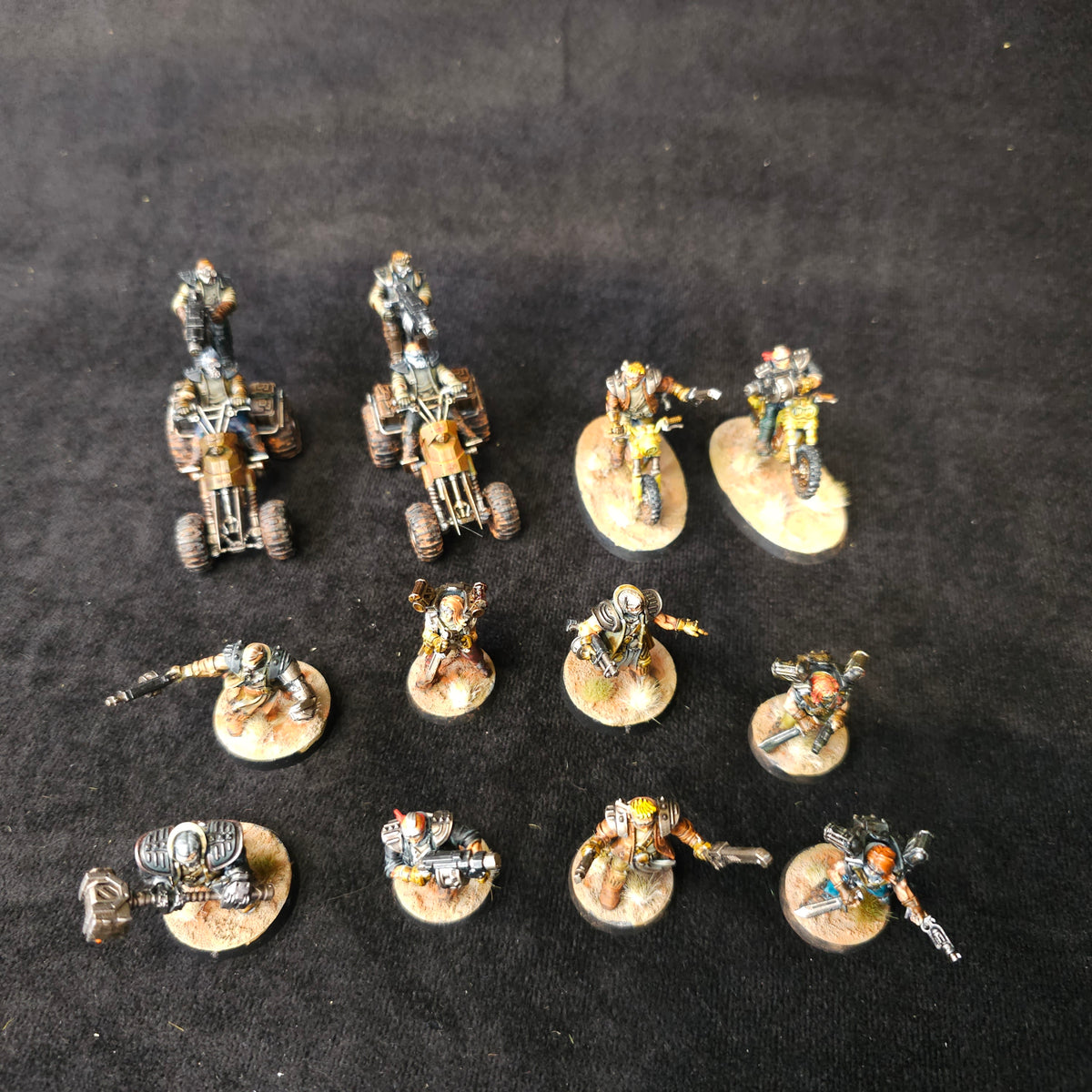 Necromunda Matthew’s Orlock Gang - full lot overview