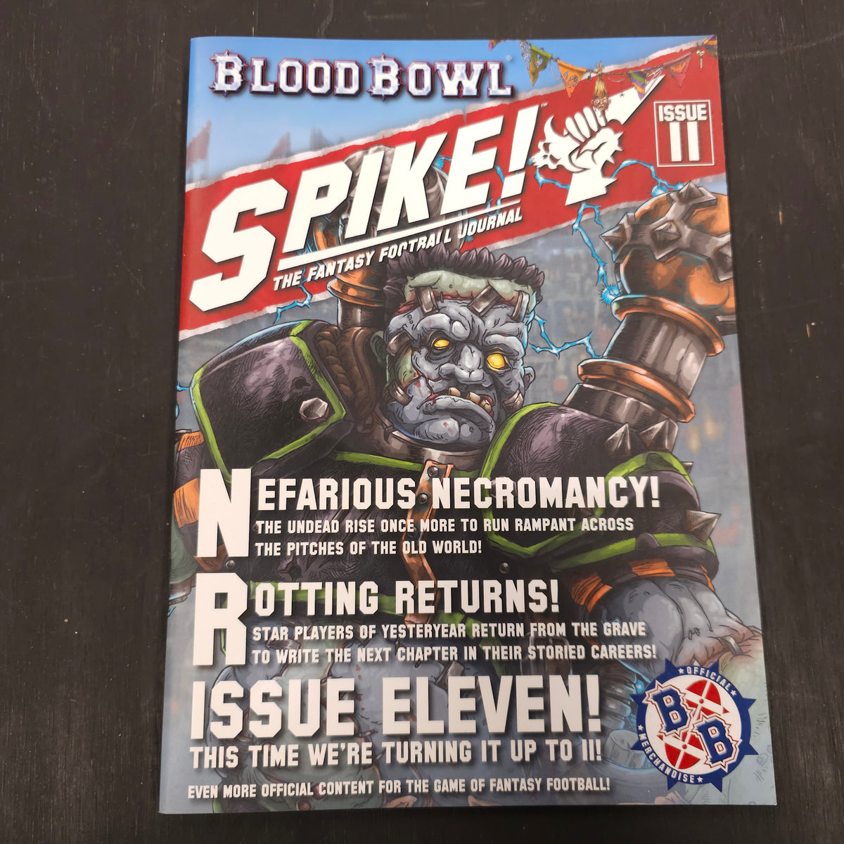 Spike! Journal Issue 11 - Necromantic Horror - front cover or packaging