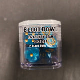 Lizardmen Team Dice Set - Turquoise and Gold (2019) - front cover or packaging