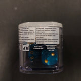 Lizardmen Team Dice Set - Turquoise and Gold (2019) - back cover, label or inside detail