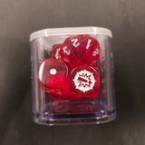 Red Blood Bowl Dice Set - front cover or packaging