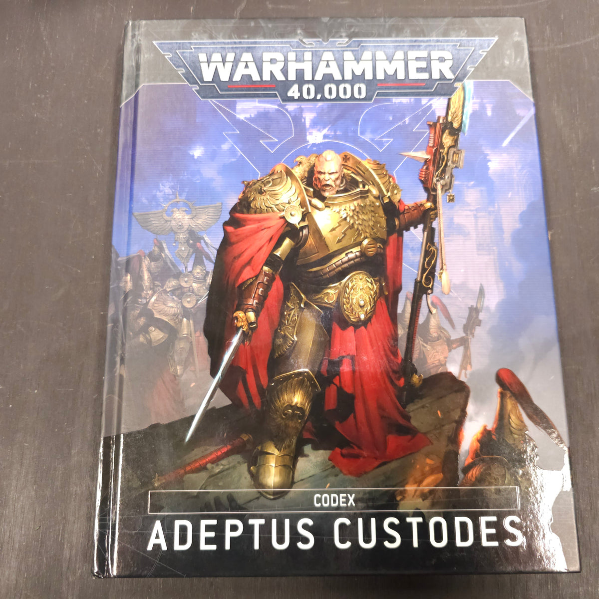 Codex: Adeptus Custodes (2024, 10th Edition) - front cover or packaging