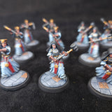 Bloodfields - Sisters of Penance - Painted D&D Cleric Order - detail and alternate view 1