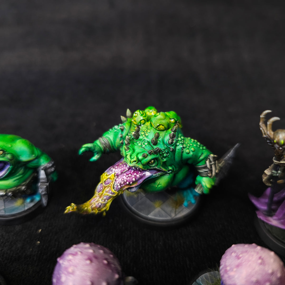 Bloodfields - Mushroom Folk and Swamp Creatures - Painted D&D Lot - detail and alternate view 3