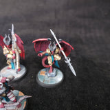 Bloodfields - Vile Dragonborn - Painted D&D Dragonkin Party - detail and alternate view 3