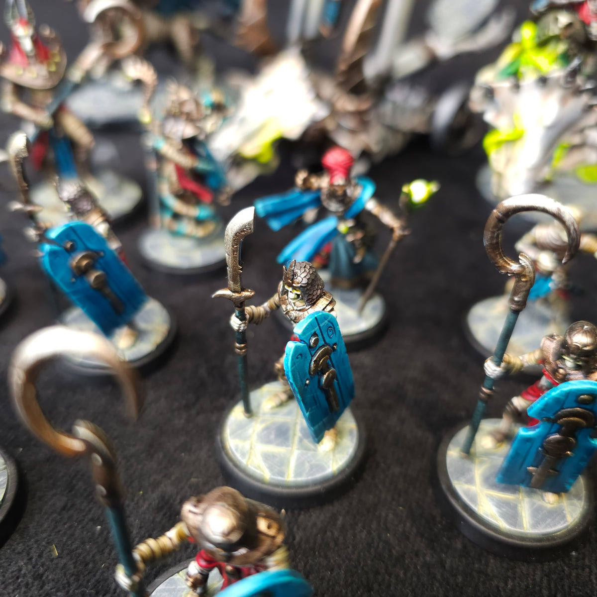Bloodfields - Gods of Sun and Sand - Painted D&D Tomb Guardians - detail and alternate view 5
