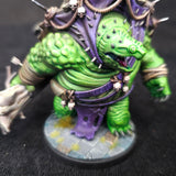 Bloodfields - Beastoise - Painted D&D Giant Turtle Warrior - detail and alternate view 2