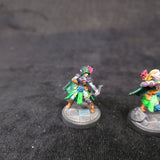 Bloodfields - Redleaf Elf Archers - Painted D&D Rangers - detail and alternate view 1