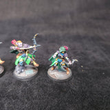 Bloodfields - Redleaf Elf Archers - Painted D&D Rangers - detail and alternate view 4