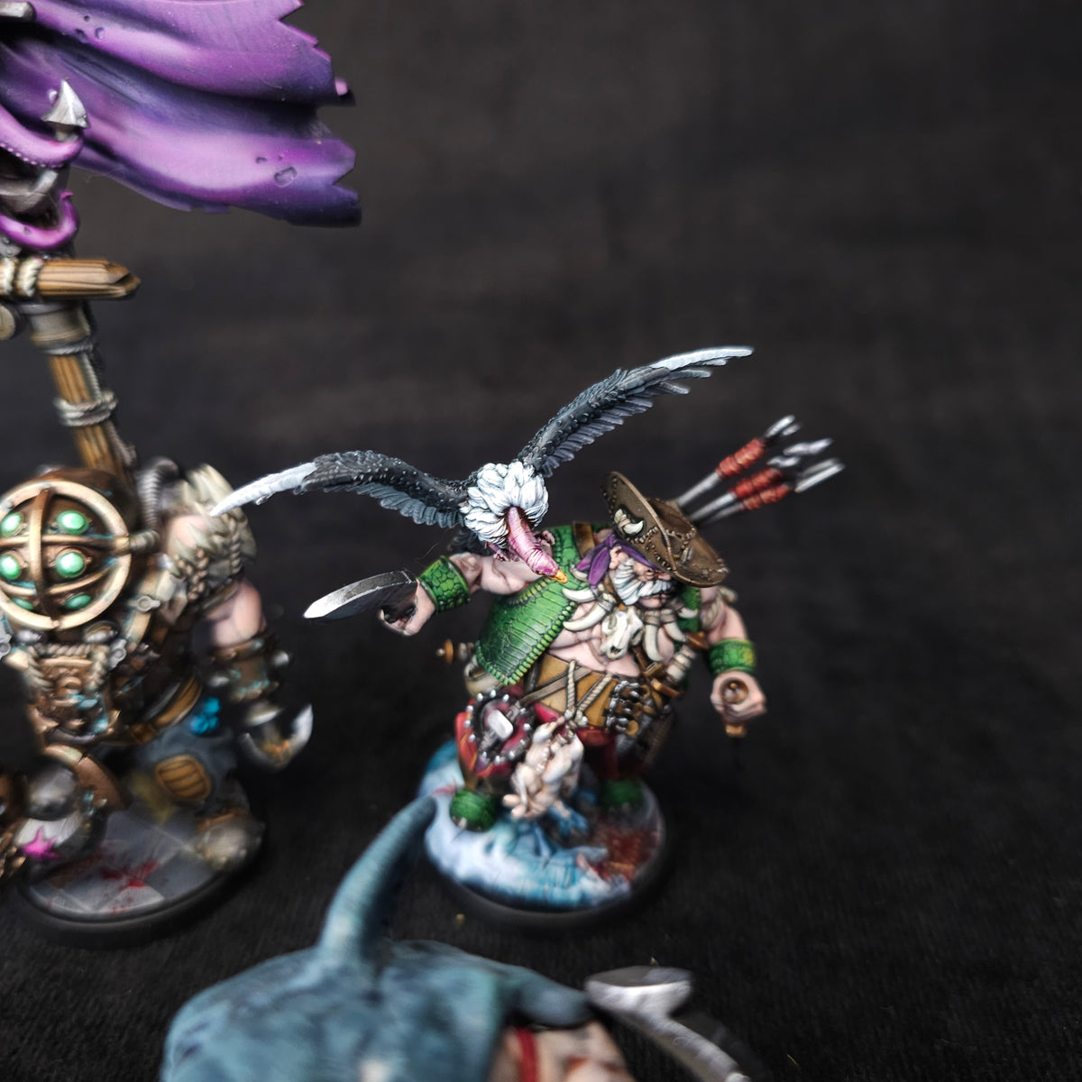 Bloodfields - Bloodsail Ogre Pirates - Painted D&D Crew - detail and alternate view 7