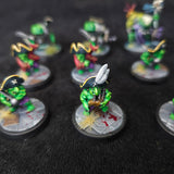 Bloodfields - Painted Pirate Crew - D&D Swamp Raiders - detail and alternate view 4