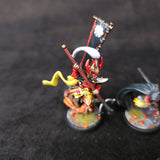 Bloodfields - Dragon Empire Warriors - Painted D&D Samurai - detail and alternate view 2