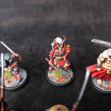 Bloodfields - Dragon Empire Warriors - Painted D&D Samurai - detail and alternate view 4