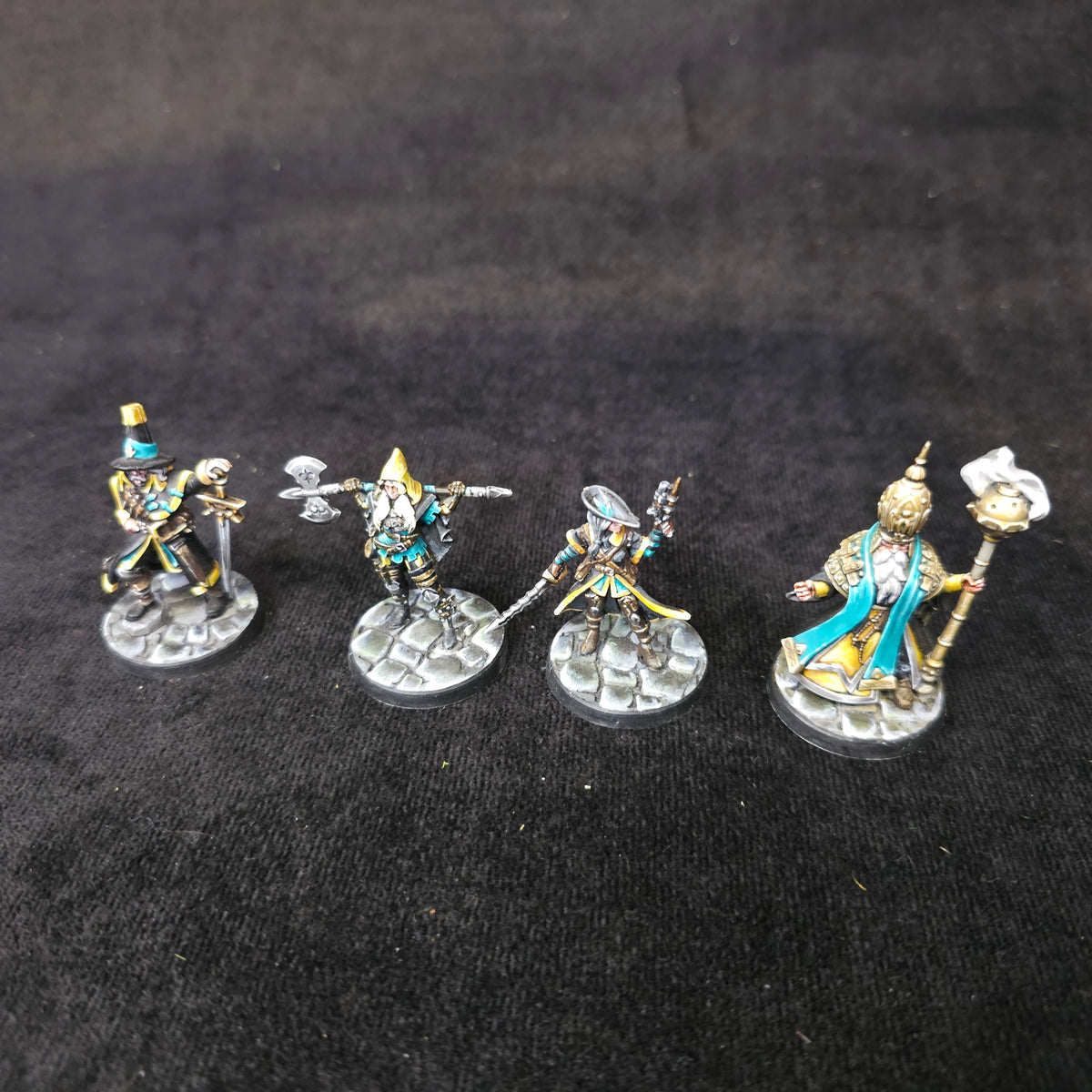 Bloodfields - Vampire Hunters - Painted D&D Witch Hunters - full lot overview