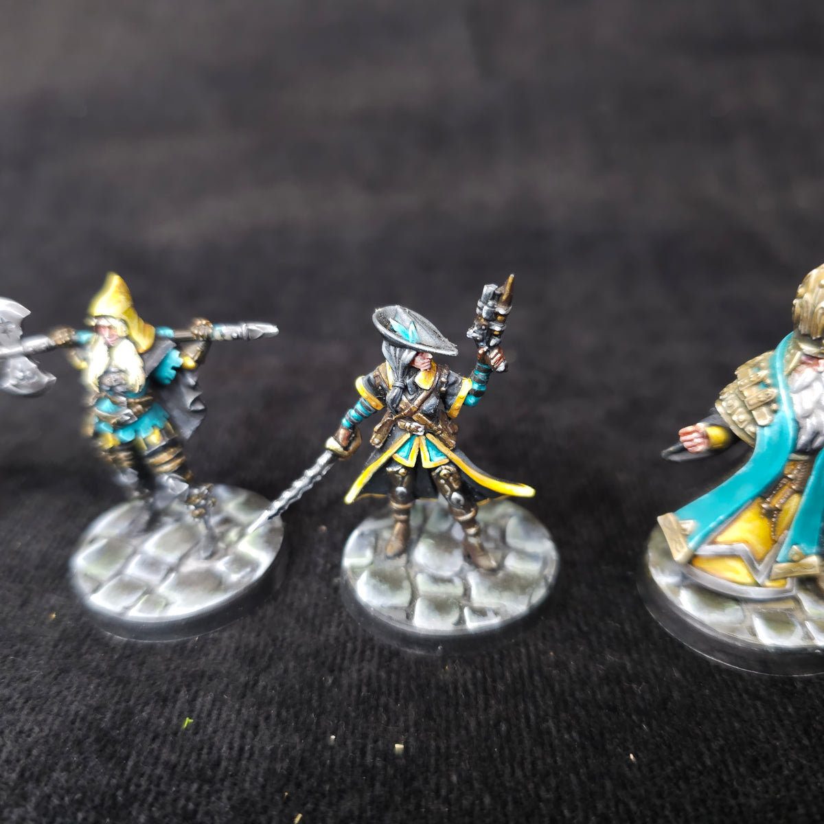 Bloodfields - Vampire Hunters - Painted D&D Witch Hunters - detail and alternate view 3